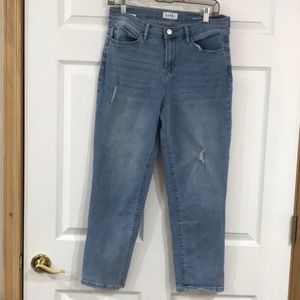 Nicole Miller New York SOHO Jeans High Rise Slim Straight